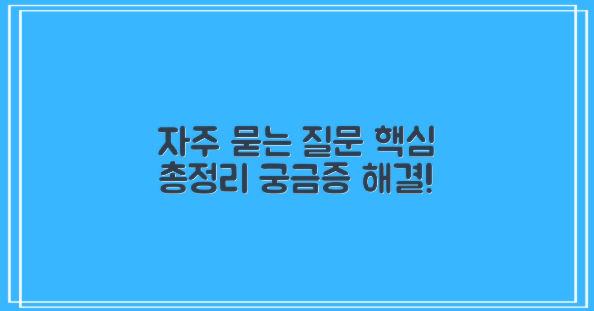 자주 묻는 질문