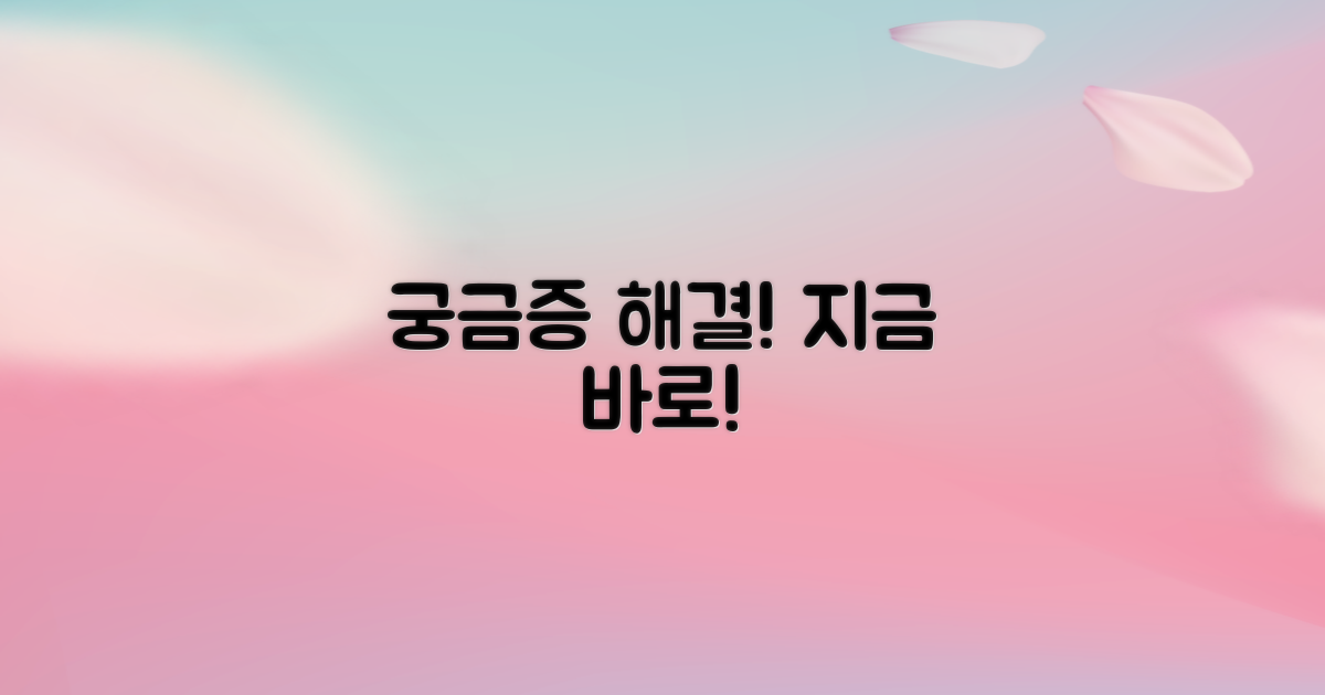 모든 궁금증, 바로 해결하세요!