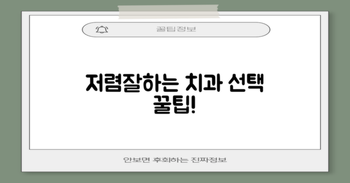 저렴+잘하는 치과 기준은?