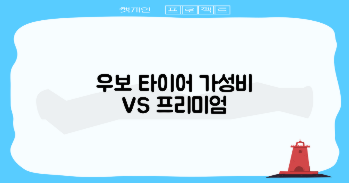 우보 타이어: 가성비 vs 프리미엄