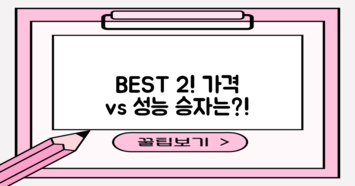 BEST 2: 가격 vs 성능